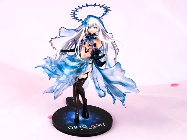 

25CM Japanese sexy anime figure DATE A LIVE Tobiichi Origami action figure collectible model toys for boys