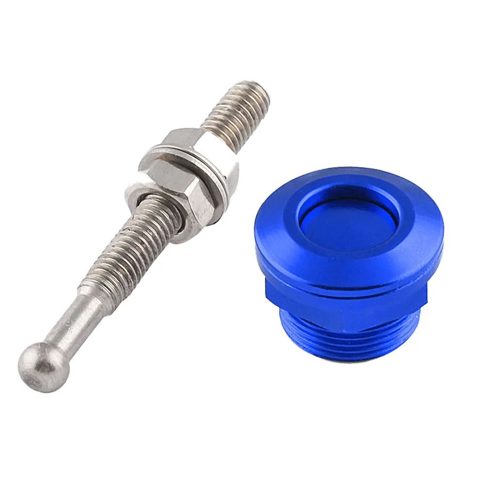 2019 New 22mm Universal Aluminum Push Button Quick Release Bonnet Hood Pins Lock Latch For Most Applications