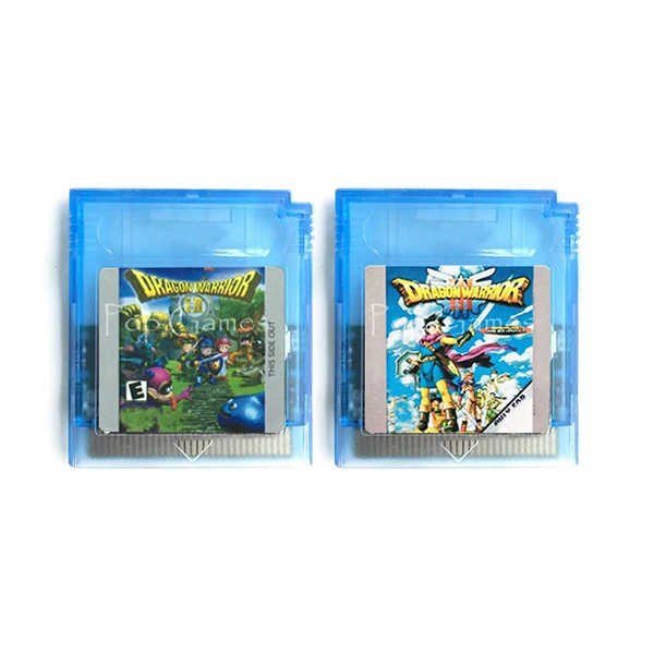 Игровой картридж Dragon Warrior 1 + 2 или 3 на английском языке для игровой консоли 32