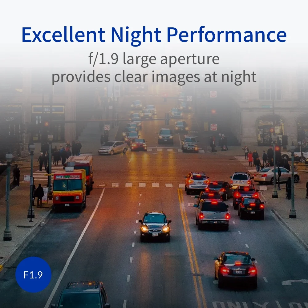 YI Ultra Camera With 16G Card Dash 2.7K Resolution A17 A7 Dual Core Chip Voice Control light sensor 2.7inch Widescreen All-glass