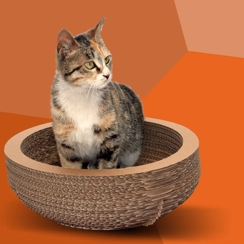 Игрушки для кошек кошачьи когтеточки игрушки из гофрированного картона кошачья