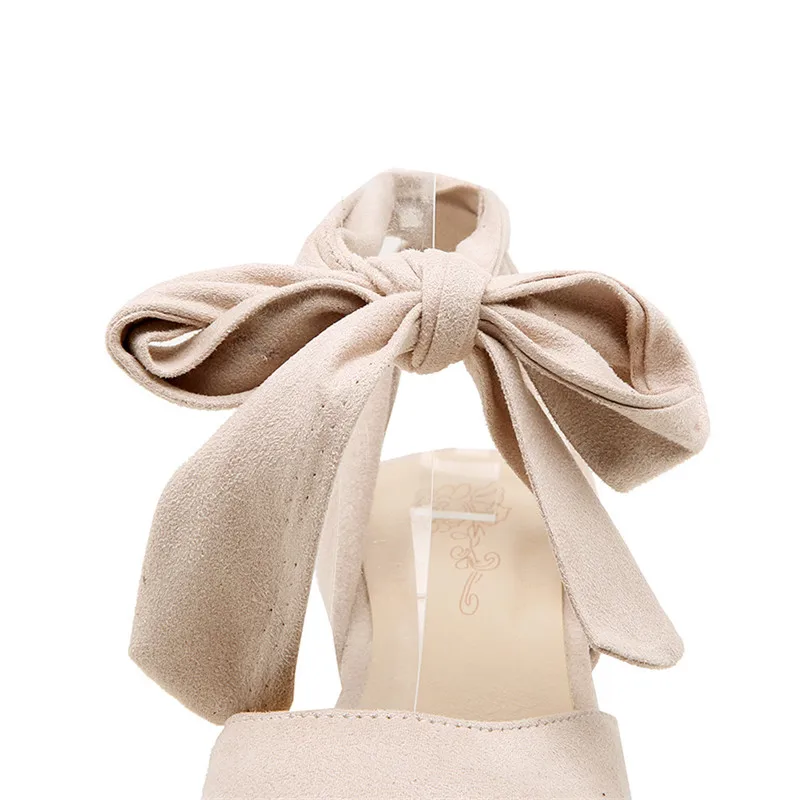 Arc Beige Ballet Cravate Odetina Sangle rouge Femmes Suede Appartements Ballerine Plates Slingbacks Nouveau noir Pointu Lacent Casual Bout Dentelle Faux Chaussures FFUqA18x