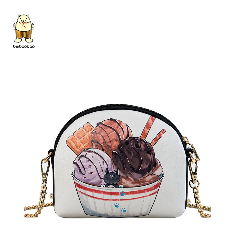 

Beibaobao 2019 Women Fashion Handbag Lady Shoulder Bag Chain Fashion Girl Slung Shoulder Bag Package High Quality Shoulder Bag