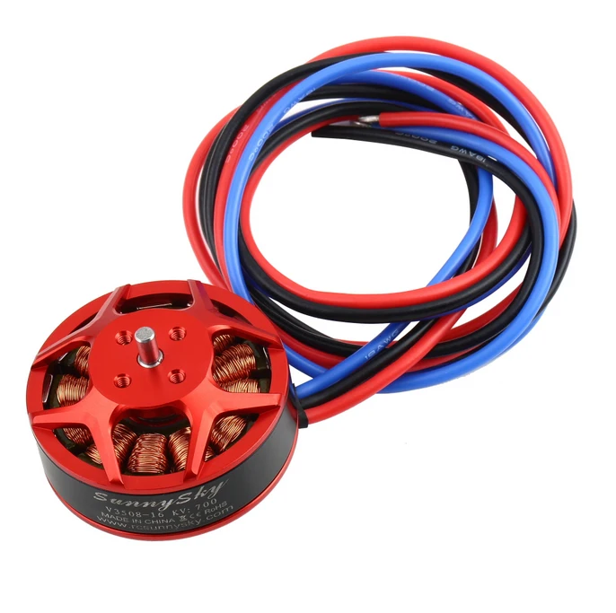 1 шт. оригинальный двигатель SUNNYSKY V3508 380KV 580KV 700KV для многороторных самолетов 15x5 1447