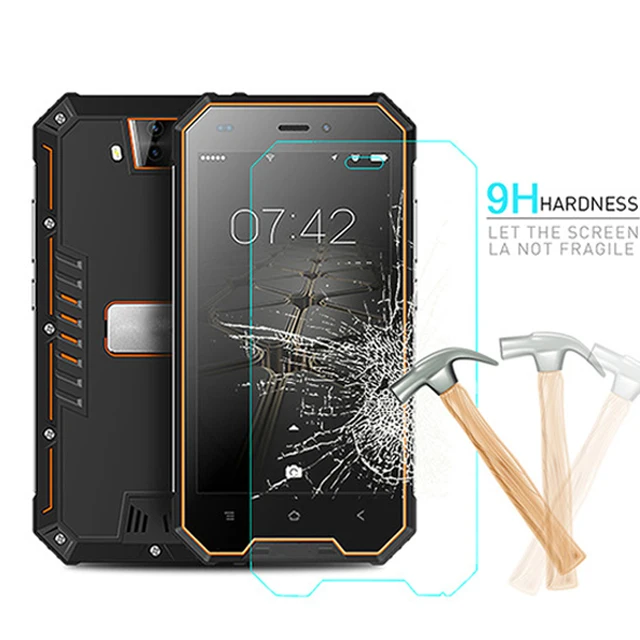 100% оригинальное закаленное стекло для Blackview BV4000 Pro защита экрана Защитная пленка |