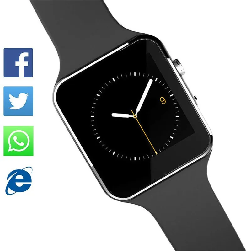 X6 Smart Watch with Camera Touch Screen Support SIM TF
