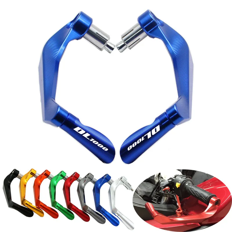 

7/8" 22mm Motorcycle Handlebar Brake Clutch Levers Protector Guard For Suzuki Vstrom 1000 DL1000 2002-2016