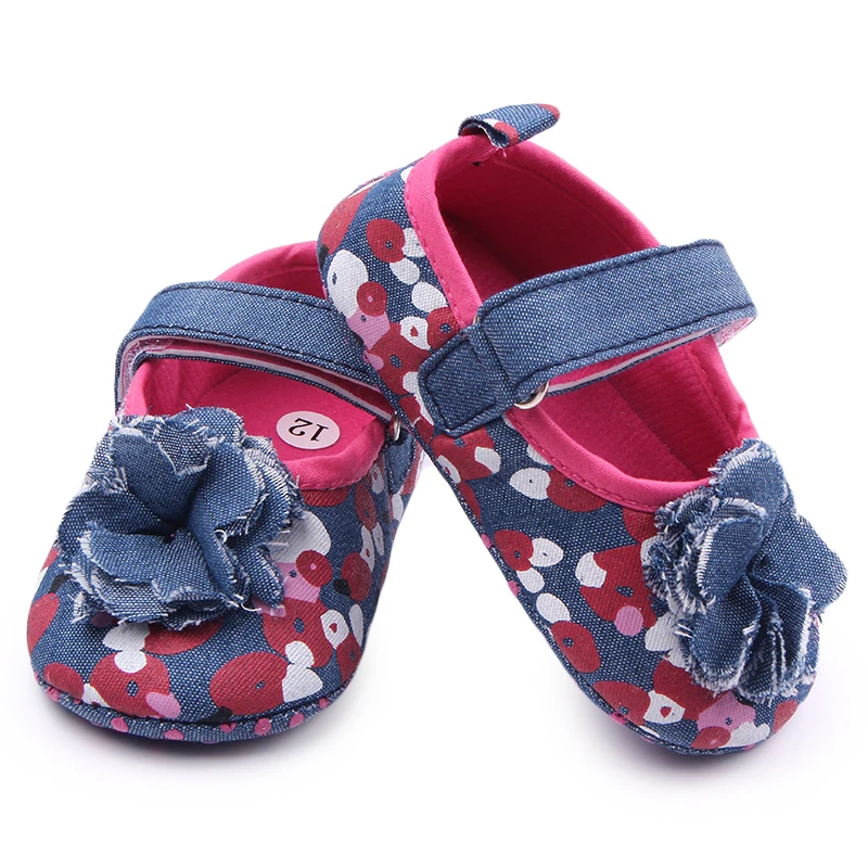 New Arrival Beautiful Lace Flower Design Hook&Look Newborn Baby Girl