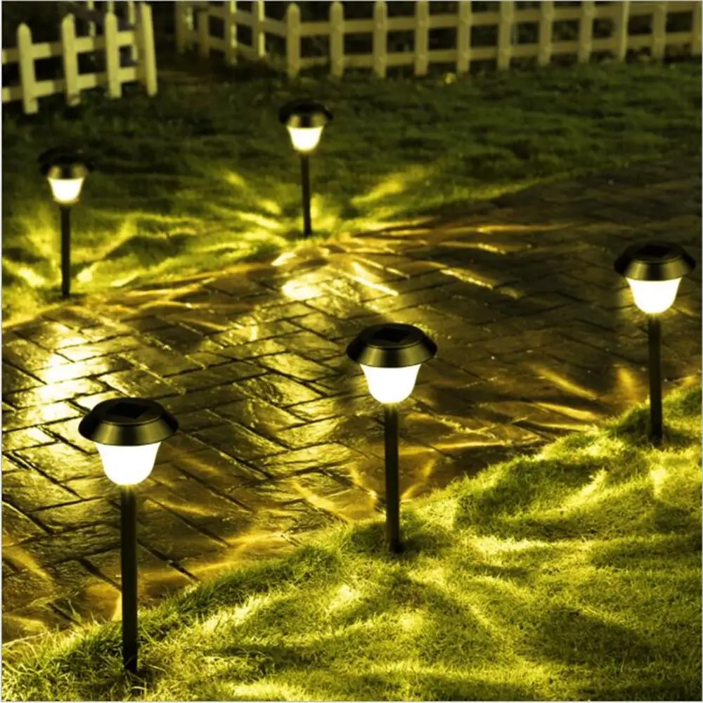 

BREFILI LED Solar Garden Light Waterproof Led Solar Garden Lighting Pathway Lawn Lamp for Outdoor Yard led decoration lighting