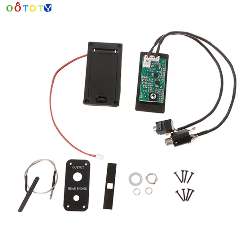 Electric Violin Pickup Adjustable Pickup Piezo Pickups EQ Parts