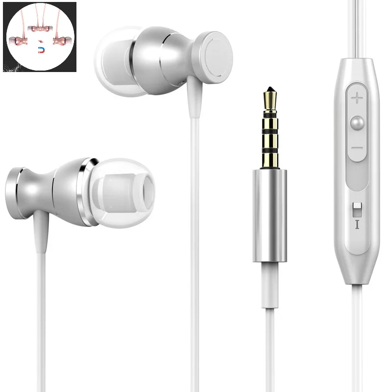 

Fashion Best Bass Stereo Earphone For Asus ZenFone 2 Laser 5.0 Earbuds Headsets With Mic Remote Volume Control Earphones