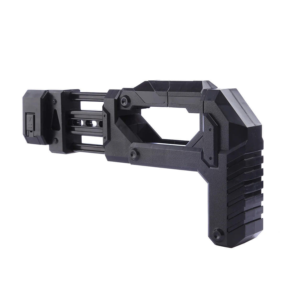 Inlay Type Soft Bullet Blaster Parts Stock For Nerf Modification outdoor modified replacement Accessories - Black Inlay Type Soft Bullet Blaster Parts Stock For Nerf Modification outdoor modified replacement Accessories - Black