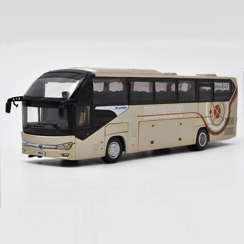 1:42 литая модель для Yutong ZK6128HQB автобусный сплав игрушечный автомобиль миниатюрные