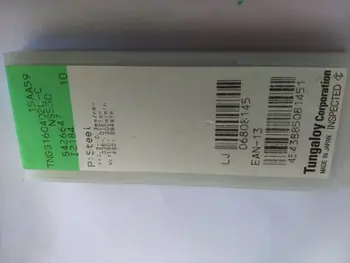 

10PCS CARBIDE INSERT TNGG160402L-C NS530