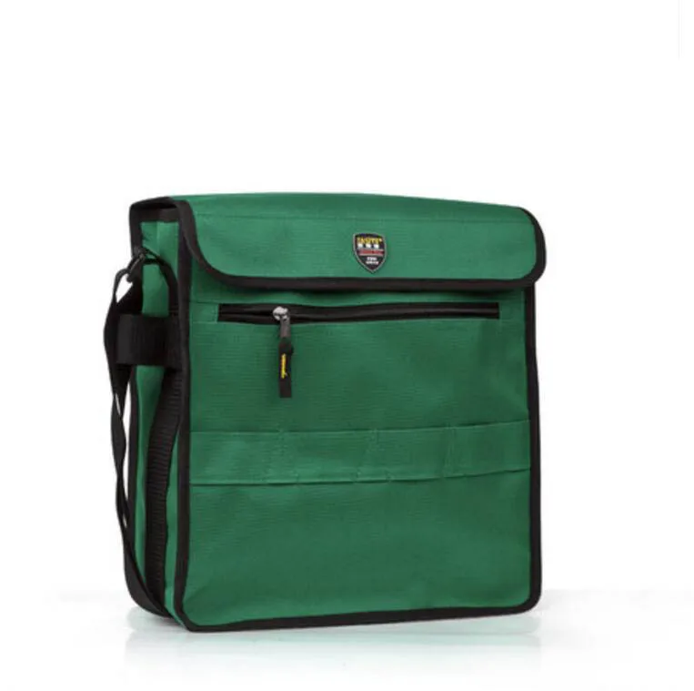 

FASITE Large size Professional Electricians Tool Bag Hard Plate Kit tool bag Set Kit Bag Green