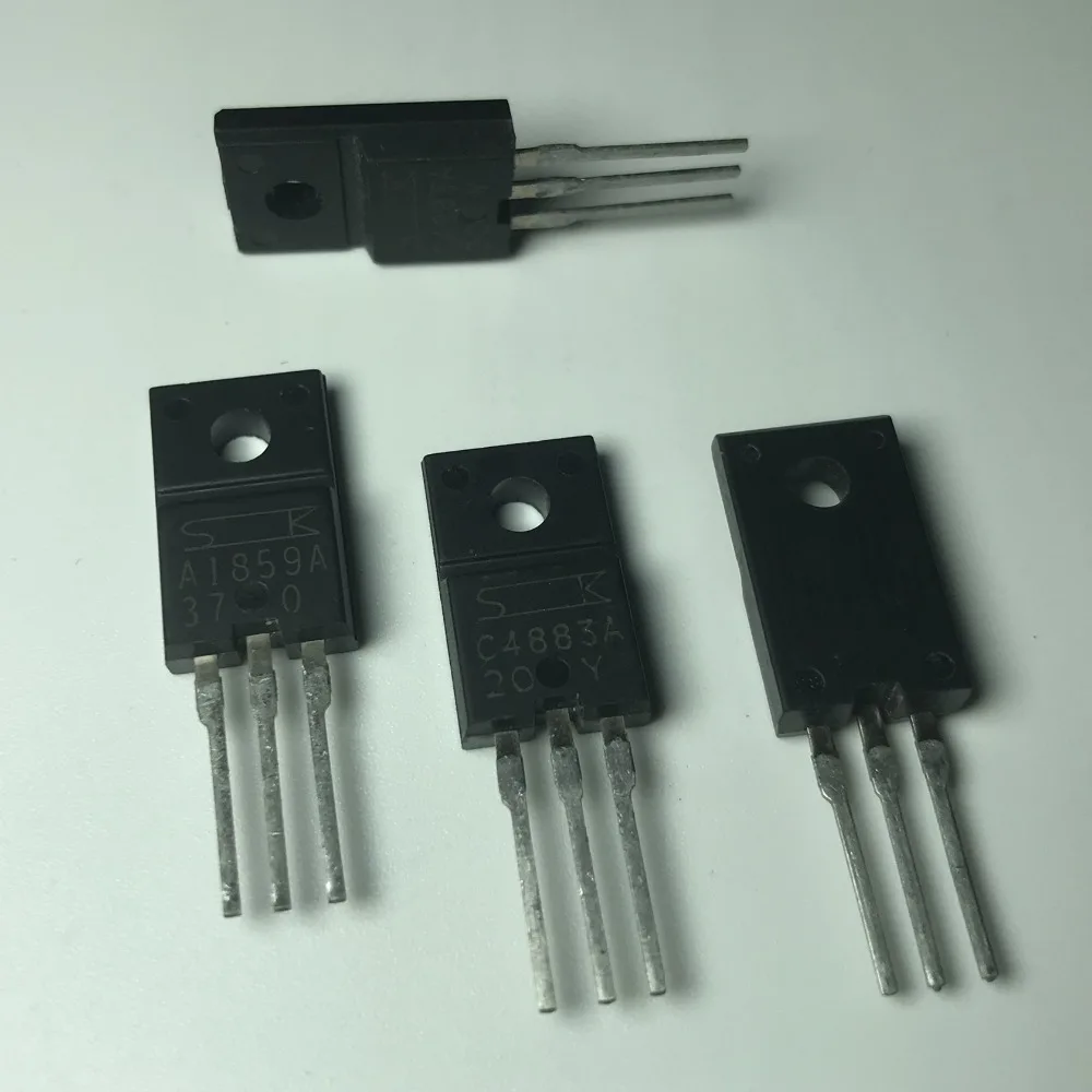 

2SA1859A/2SC4883A 2SA1859 2SC4883 A1859 C4883 1859 4883 180V 2A TO-220F new original 10pcs/lot That's five pairs