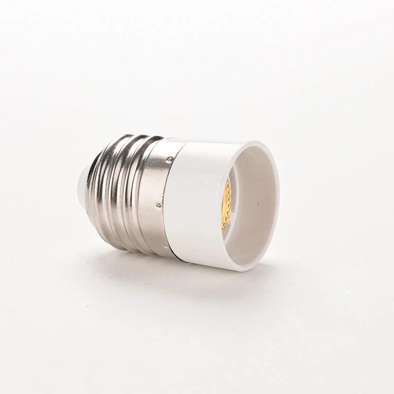 

New Fireproof Material E27 to E14 Lamp Holder Converter Socket Conversion Light Bulb Base type Adapter QJ888
