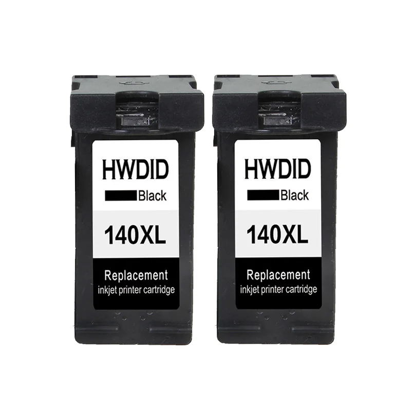 HWDID 140 141XL сменный картридж для hp/hp 140 141 для hp 140 Photosmart C4283 C4583 C4483 C5283 Deskjet D4263 - Цвет: 2 x Black