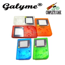 Полный набор 5 видов цветов transprent версия Цвет OEM Полный Корпус В виде ракушки чехол подходит nintendogameboy классический dmg гпоб с резиновыми накладками