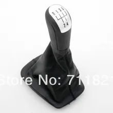 Шестерни ручка& чехол для коробки передач в стайлинга автомобилей хром для Skoda Fabia MK2