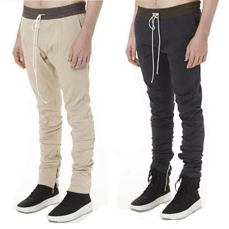 cargo pants with zippers - Pi Pants