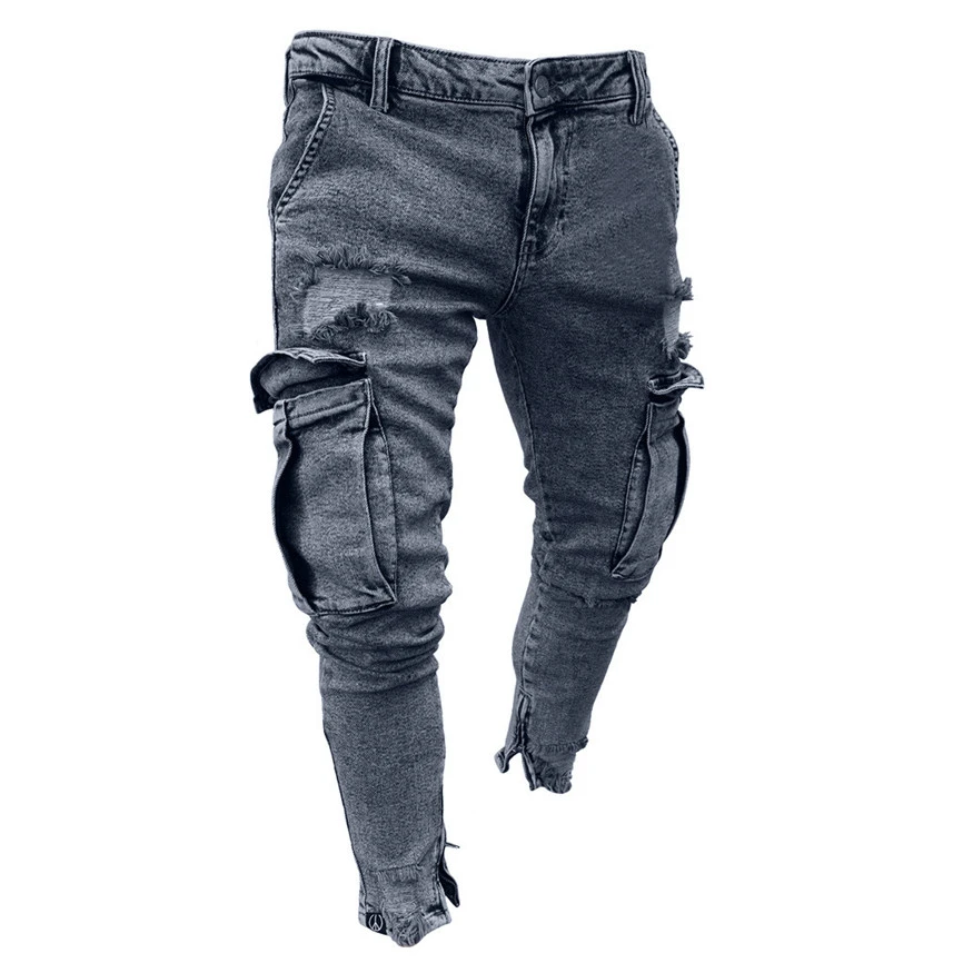 mens denim leggings