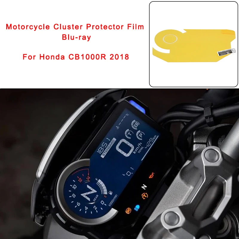 Защитная пленка против царапин для мотоцикла Honda 2018 CB1000R Blu-Ray прибора и спидометра