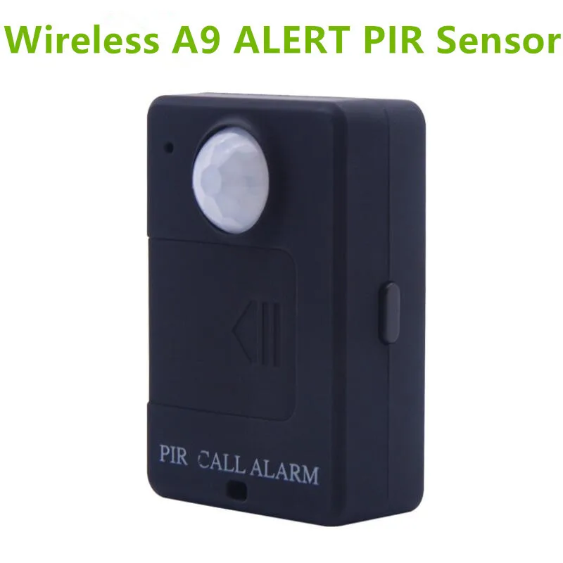 LESHP A9 мини ПИР сигнализации Сенсор инфракрасный, GSM Беспроводной сигнализации Высокая чувствительность монитор обнаружения движения Anti-theft