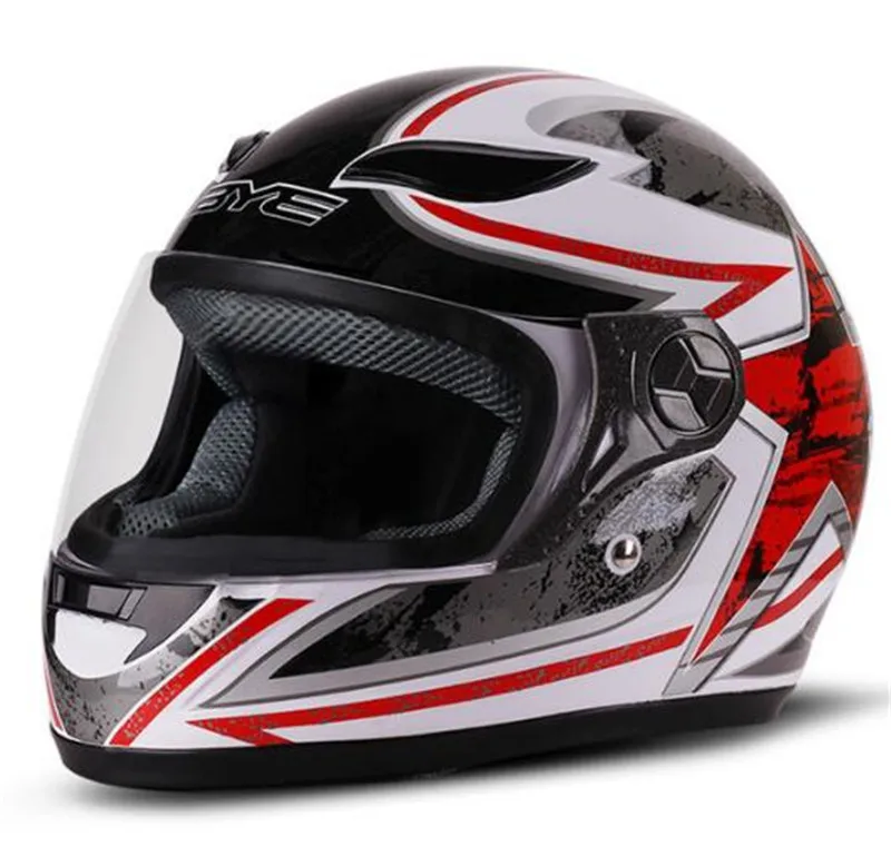 

BYE Motorcycle Helmet Men Full Face Helmet Motocross Comfort ABS Material Riding Motorbike Helmet Moto Helmet Motorcycle