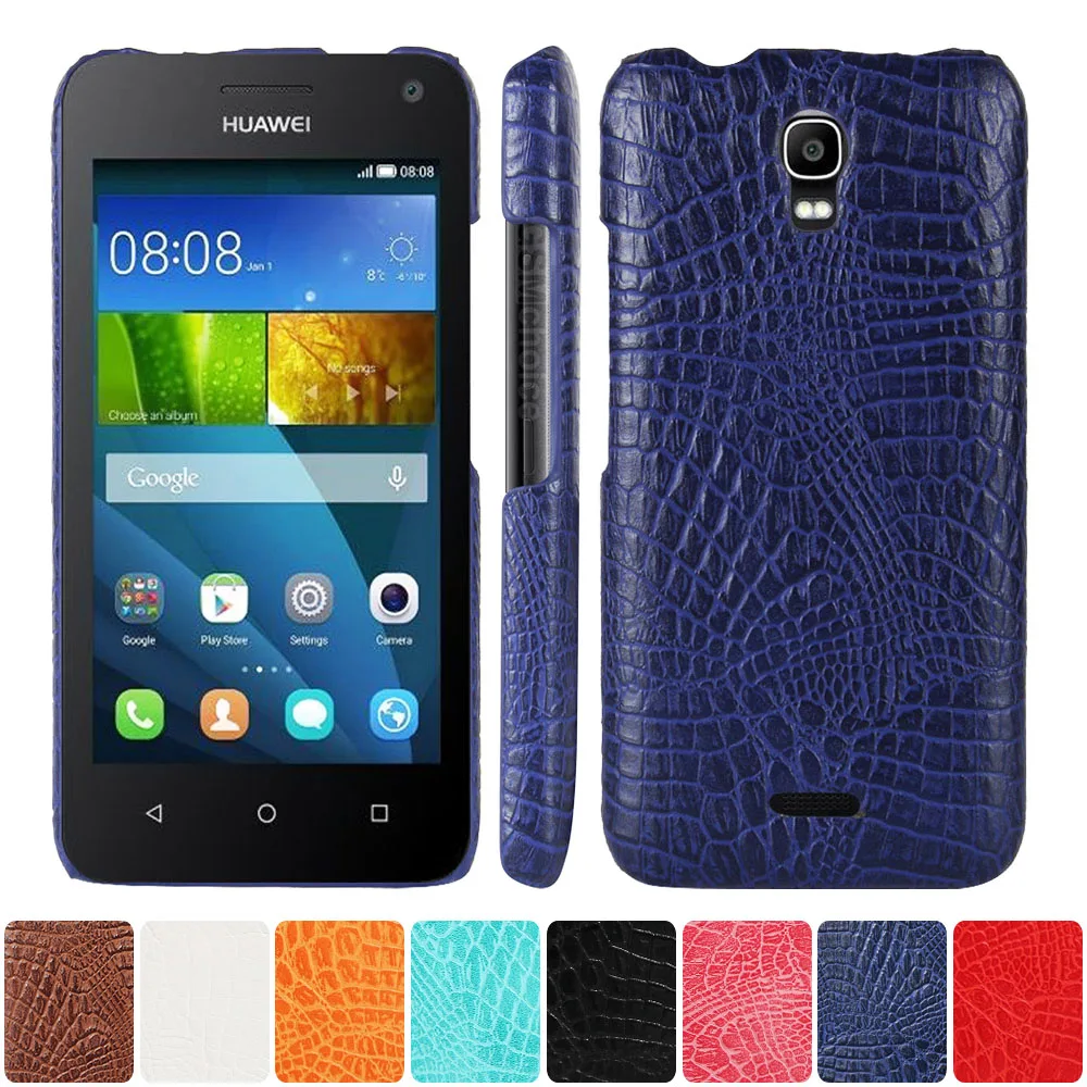 Кожаный чехол для Huawei Y3c/Y3 c Y336-u02 бампер телефона Y 3 336 Y336 U02 Жесткий Чехол ПК |