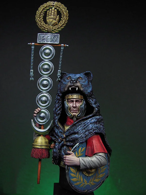 

1/12 Signifer, with stick man ancient bust toy Resin Model Miniature Kit unassembly Unpainted