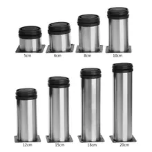 1 шт. Регулируемая столешница из нержавеющей стали для мебели, шкафа, дивана, стульев