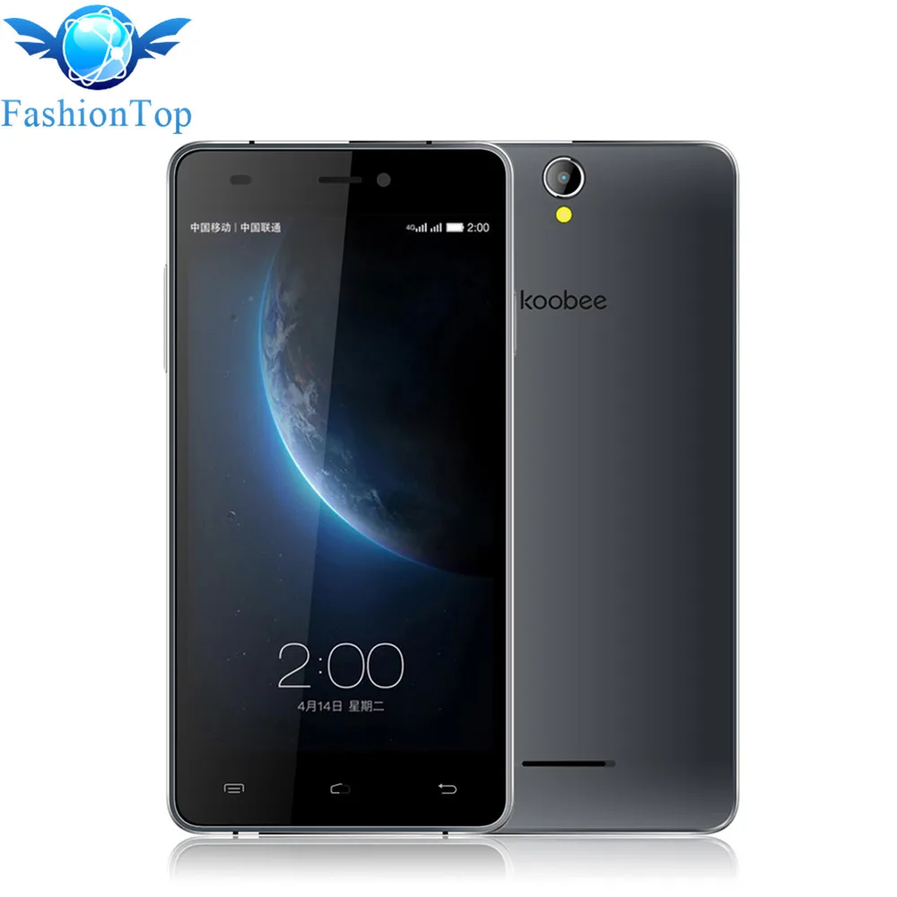 Koobee A2 5 inch Screen Smart Mobile Phone 4G MTK6735 Quad Core Dual SIM 1280X720 Pixels