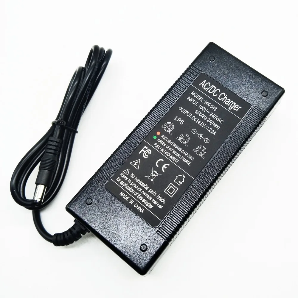 HK LiitoKala 48V 2A charger 13 series of battery pack charger 54.6v 2a constant current constant pressure is full of self-stop