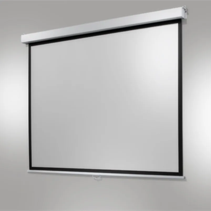 110 Manual Pull Down Projection Projector Screen With 16 9