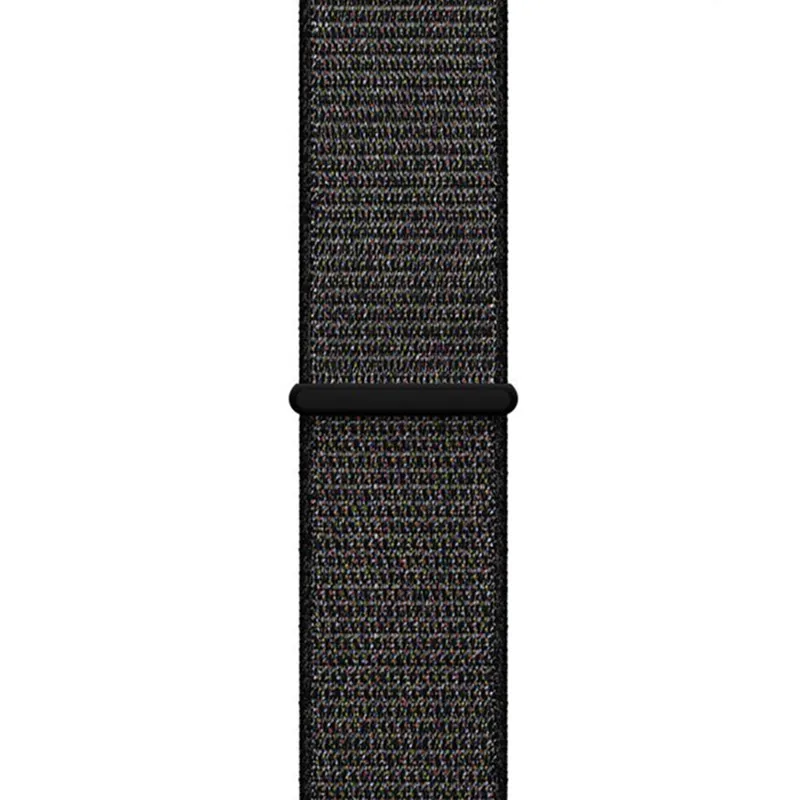 ASHEI Sport Loop ремешок для Apple Watch Band Series 3 2 1 Band 42 мм нейлоновая петля регулируемая застежка сменный ремешок для iwatch - Цвет ремешка: Black