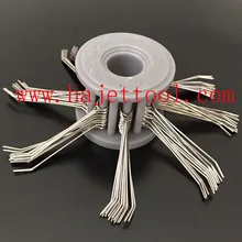 Проволочные полировальные колеса 10 шт./упак. нержавеющая сталь полировальный щетки 0,45 мм матовая проволочная щетка