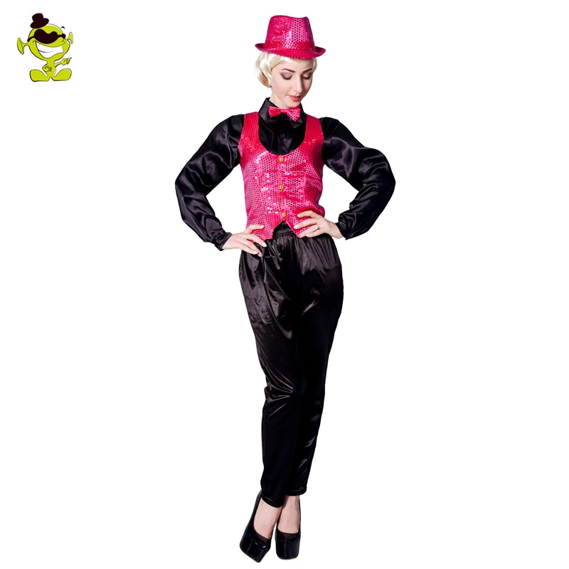 Девушки блесток танцевальный костюм черный и розовый Популярные для взрослых Танцы Косплэй вечерние костюмы