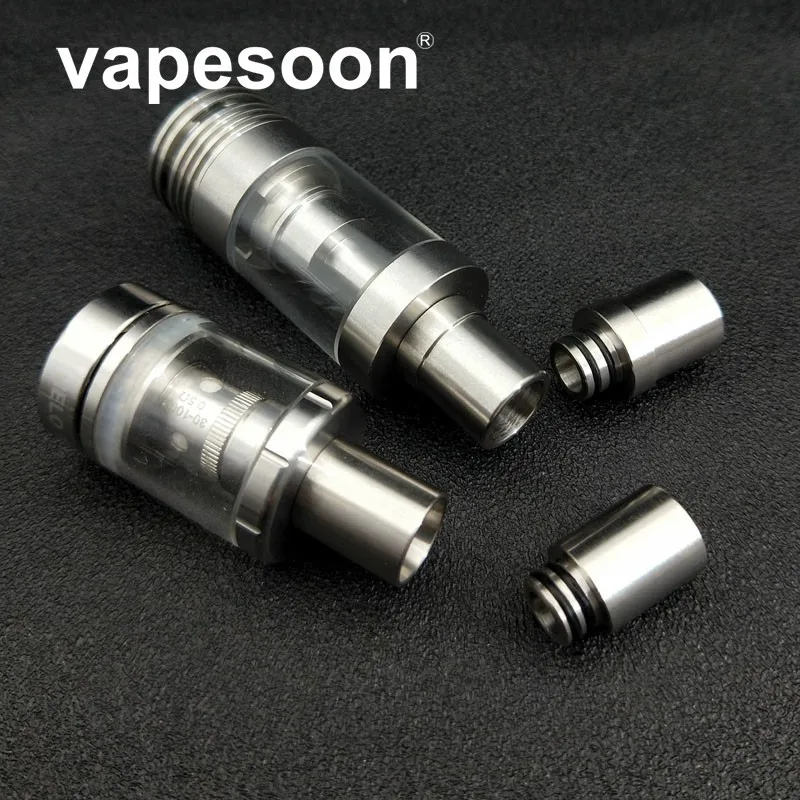

5pcs/lot 510 Stainless Steel Airflow Control Drip Tip For 510 Thread Atomizer Such As MELO 3 MINI Toptank Mini Atomizer