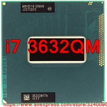 Процессор lntel Core i7 3632qm SR0V0(6 м кэш/2,2 ГГц-3,2 ГГц/четырехъядерный) i7-3632qm процессор для ноутбука