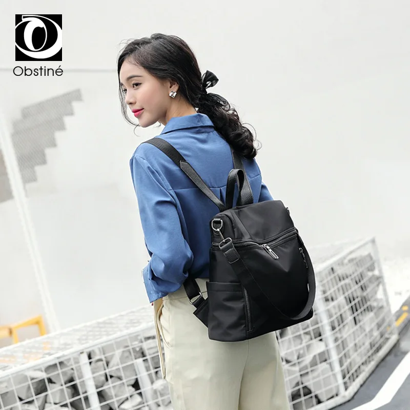 

Female Backpack Travel Backpacks for Women Luxury Bagpack for Girls Back Pack Ladies Backbag Black Rucksack Woman Shoulder Bag
