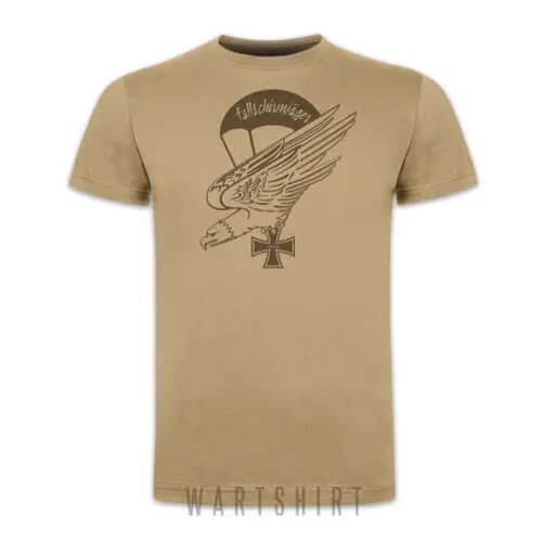 Мужская футболка простой дизайн Парашютная Fj Adler Kampf Um Kreta Eisern Kreuz Wk2 Wartshirt