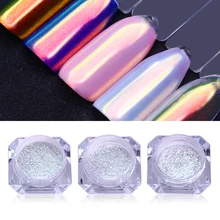 0,2 г блеск для ногтей Хромовая пудра хромовый пигмент для дизайна ногтей Пудра для маникюра украшения