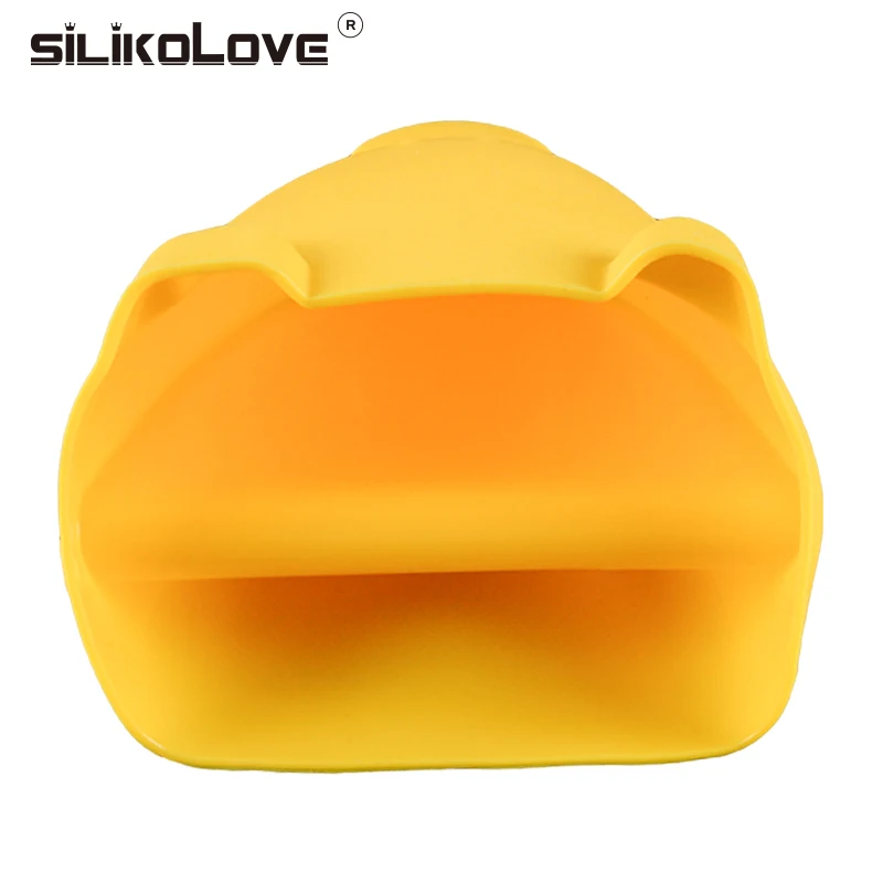 Силиконовая перчатка для печи SILIKOLOVE с изображением поросенка из мультфильма, термостойкие Прихватки для выпечки