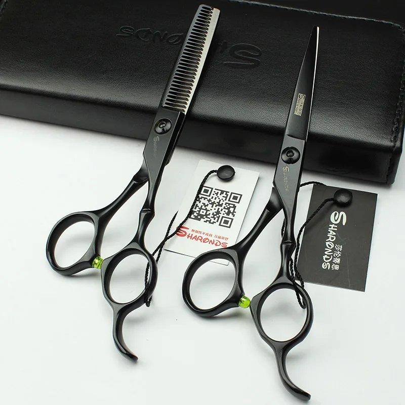 " черные japan440c ножницы для стрижки волос Парикмахерские наборы машинка для стрижки японская Парикмахерская ножницы для стрижки волос для парикмахерских ножниц - Цвет: 2 all