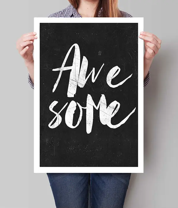 Typography Art Steve Jobs Apple Wall Art Inspirational Quote Black and White Print Typographic Fitness Motivation Poster Print
