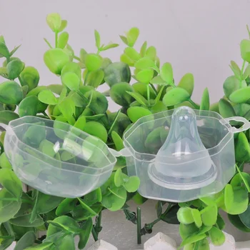 

New Style Baby Wide mouth nipple box mouth PP plastic transparent nipple box Fit For Baby Infant nipple box