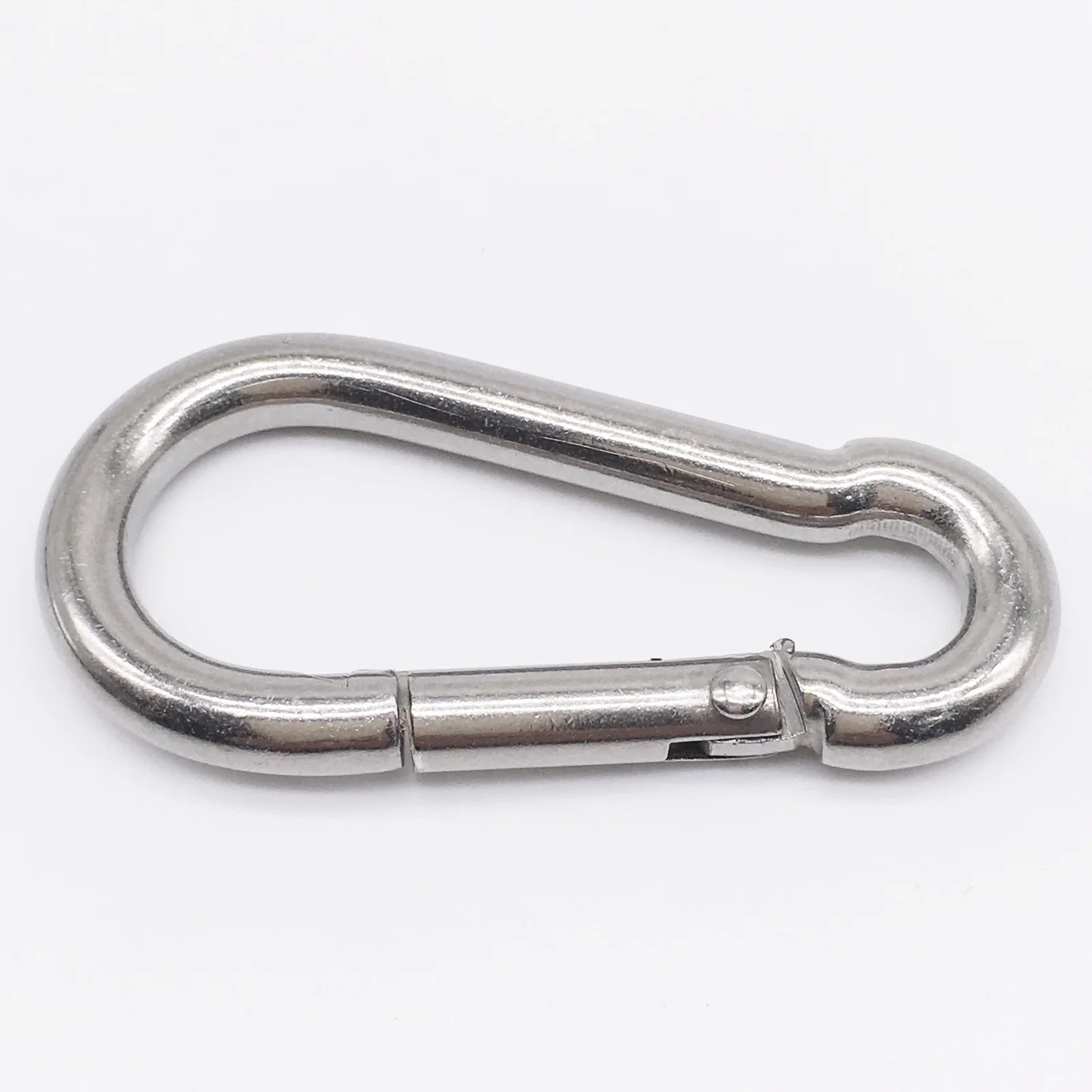 M5 x 50 Snap Hook spring buckle stainless steel 50 piecesin Hooks from