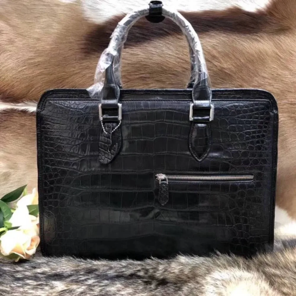 Рисунок 2 - Мужская деловая сумка из 100% натуральной/натуральной