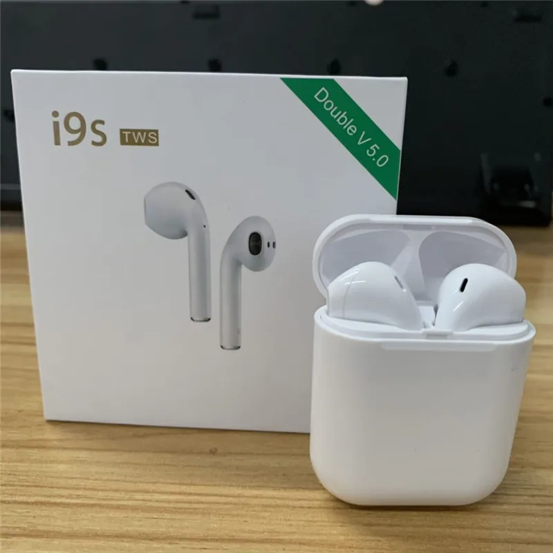 

i9s tws Headphones with Mic Binaural Call Support Bluetooth 5.0 Wireless Sport Earphones Auto Pairing VS i10 for Mobile phone